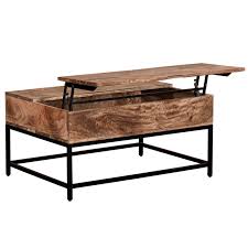 We'll go ahead and examine today the top styles that i've encountered in my time. Industrial Chic Solid Wood Wrought Iron Lift Top Coffee Table In Natural Burnt Walmart Canada