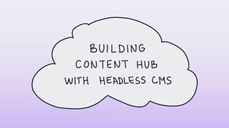 How to build a Content Hub with a headless CMS - DEV Community