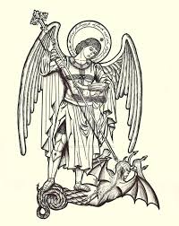 St Michael By Raivilaikoni Archangel Tattoo St Michael Tattoo Catholic Tattoos