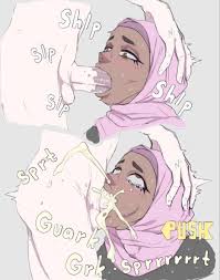 Lustful Arab Woman - Hijab Sucks American Dick