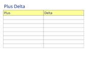 Quality Improvement Tools Plus Delta Template Ms Word