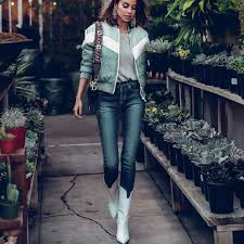 The magic of the internet. 10 Ways To Wear Cowboy Boots