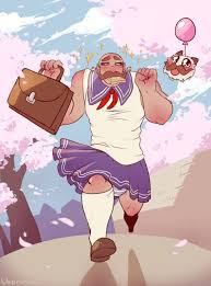 School Girl Braum Hahah So Cute League Of Legends Skin Concept Fan Art Lol League Of Legends Braum S League Of Legends