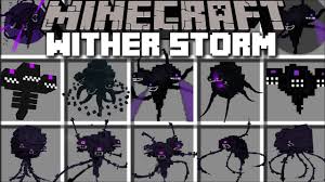 This addon is made by thanks for the mod i made a vid about it and credit you if you want to see it to make sure my youtube is charlie lee22 and it should be dragons vs wither. Minecraft Wither Storm Mod Fight The Biggest Wither Mob In Minecraft Minecraft Youtube