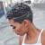 Short Wavy Silver Hair