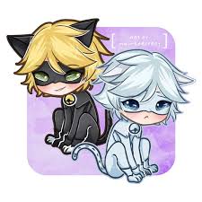 Chat Noir And Chat Blanc By Mainedessert On Deviantart In 2020 Chat Noir Noir Art Memes