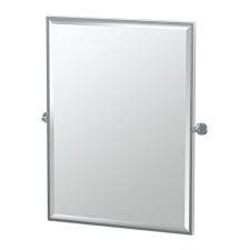 Astro genova polished chrome bathroom mirror light at uk electrical supplies. Bathroom Vanity Chrome Mirrors Free Shipping Over 35 Wayfair