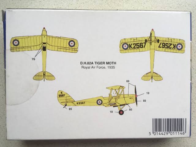 DH Tiger Moth - Vintage Airfix