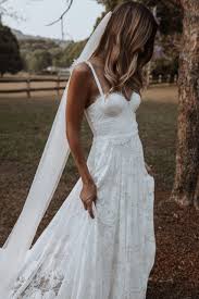 Beige wedding dress, plus size bridal gown, a line long dress, full length dress, short sleeves gown, beach wedding dress. Poppy Gown Lace Wedding Dress Grace Loves Lace