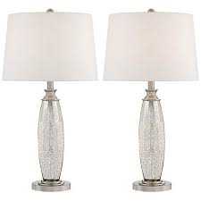 Carol Mercury Glass Table Lamps Set Of 2 9w811 Lamps Plus Mercury Glass Table Lamp Mercury Glass Lamp Lamp Sets