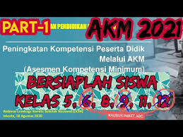 Asesmen Nasional 2021 Part 1 Akm Asesmen Kompetensi Minimum Soal Bahas Lengkap Youtube