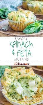 Spinach Feta Muffins Recipe Spinach And Feta Muffins Savoury Baking Recipes