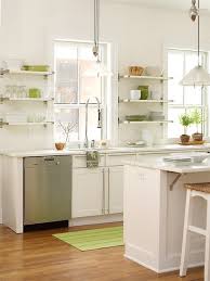 Kitchens With Shelves Instead Of Upper Cabinets Google Search Cocinas Islas De Cocina Cocinas Modernas
