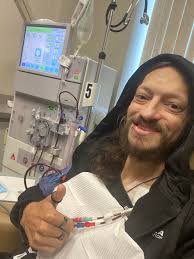 Genuine smile after dialysis