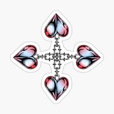 Chrome hearts floral cross heart skout brand logo classic. Chrome Hearts Stickers Redbubble