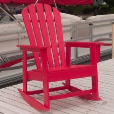 Polywood South Beach Recycled Plastic Adirondack Rocking Chair Walmart Com Adirondack Rocking Chair Outdoor Rocking Chairs Recycled Plastic Adirondack Chairs