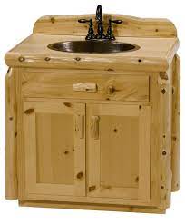 Village 48 bathroom vanity cabinet sahalie pine, vanity cabinet by randalco $1,123 $1,399 the village is a distinct design by randalco, created to give you a centerpiece vanity that provides a warm, full presence with what can only be described as abundant storage. Knotty Pine Bathroom Vanity 5 Knotty Pine Bathroom Vanity Cabinets Rustic Bathroom Vanities Bathroom Vanity Best Bathroom Vanities