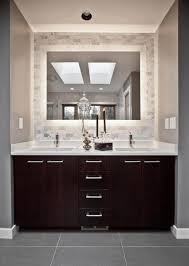 Bathroom Pictures Of Vanities For Bathroom Large Square Mirror With White Woden Frame Tan Col Bathroom Vanity Designs Relaxing Bathroom Master Bathroom Vanity