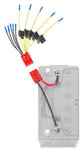 Connect Ease Multi Accessory 5 Fused Connection Kit Ce12vb5fk Boat Wiring Boat Battery Jon Boat Modifications