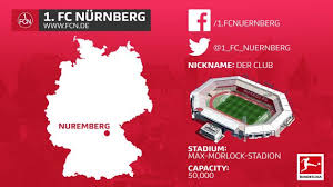 Pitch size105m x 68m floodlights 2000 lux seating capacity 38.065 public transportation bus line 14 to telia parken, line 1a and 3a to trianglen. Bundesliga Nuremberg Fanzone Getting To Know The 2018 19 Bundesliga New Boys