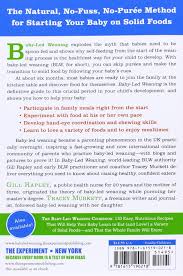 In fact, at about six months, most babies are ready to discover solid food for themselves. Rapley G Baby Led Weaning Rapley Gill Murkett Tracey Amazon De Bucher