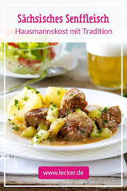 Sachsisches Senffleisch Rezept Lecker Rezepte Fleisch Gerichte Ddr Rezepte