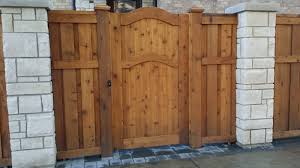 Auto gate catch wooden gates picket gates garden gate driveway gate fencing lock. Wood Fence Installation Chicago First Fence Company