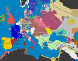Map Of Europe 1500 Ad Europe Map Map Historical Maps