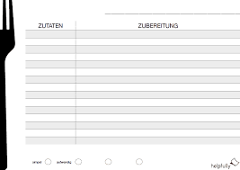 Die unterschiede zwischen privatrezept und kassenrezept liegen hauptsächlich. Rezeptvorlage Zum Ausfullen Gabel S W