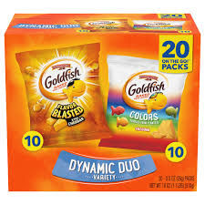 Percent daily values are based on a 2,000 calorie diet. Save On Pepperidge Farm Goldfish Baked Crackers Extra Cheddar Rainbow 20 Ct Order Online Delivery Stop Shop