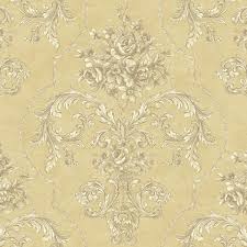 All designs are by independent designers who profit from every sale. Classic Wallpapers Thornbury B52222 Flowers Brown Gold