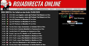 Rojadirecta indexa los canales y streams a eventos deportivos en vivo accesibles por internet. 5 Alternativas A Rojadirecta Funcionan Ver Futbol Online