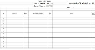 Go 3blog Download Jurnal Guru Piket File Doc Terbaru