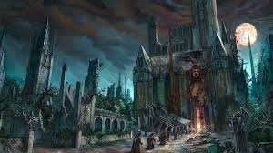 Gothic Art Wallpapers Church Artwork Fantasy City Gothic Art
