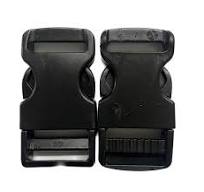 1 Inch/25mm Quick Slide Release Plastic Buckle Black Clips Webbing Buckles  Repairing