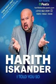 Stand up comedian malaysia yg sudah tembus netflix, harith iskander. Como Ver Harith Iskander I Told You So 2018 En Streaming The Streamable