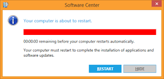 That means you get a totally clean start when the computer boots up again, though it takes longer to get everything running. Stopping Software Center From Restarting Your Computer Rlv Blog