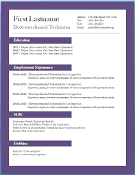 microsoft word 2007 resume template free – poquet