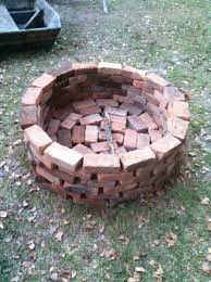 Before building a brick fire pit, explore local community ordinances regarding fire pits. 25 Diy Outdoor Fire Pit Landscaping Designs Firepit Landscapingdesigns Brick Fire Pit Fire Pit Plans Fire Pit Landscaping