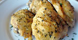 Serve immediately after removing from oven. Easy Oven Fried Chicken Thighs With Perfectly Crispy Skin A Musing Foodie