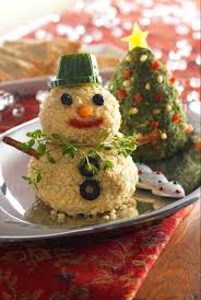 But the main idea of having a christmas appetizer is that people take interest in your christmas food. Christmas Party Appetizer Ideas Christmas Tree Snowman Cheese Balll