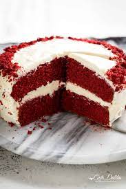 Easy with red velvet cake mix, cream cheese filling, berries & whipped topping. Easy Red Velvet Cake Recipe Mary Berry Greenstarcandy
