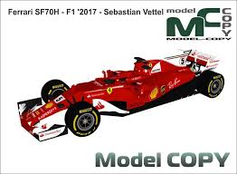 Ferrari Sf70h F1 2017 Sebastian Vettel Modello 3d Ferrari Modello 3d Santander