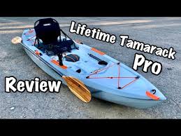 Due to the spacious body of the kayak, you'll also be able to store all the fish you catch without. Lifetime Tamarack Pro On Water Review Youtube