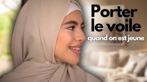 PORTER LE VOILE QUAND ON EST JEUNE