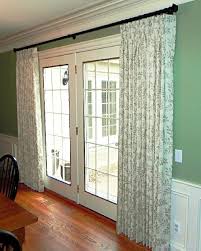 A french door is a door, usually one of a pair, with glass panes that extend for most of its length. How To Dress Up Your House With French Door Curtains Anlamli Net In 2020 French Door Curtains Patio Door Curtains French Doors Interior