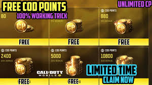 You'll struggle to get a huge number of cod points without paying real money unfortunately. How To Get Free Cod Points In Cod Mobile Get Free Unlimited Cp Cod Points In Call Of Duty Mobile Youtube