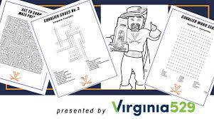 Cavs coloring relaxation and color therapy! From Crosswords To Coloring Pages And Virginia Cavaliers Facebook
