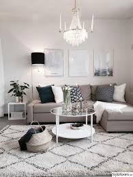 Beautiful Small Living Room In Neutral Colors Grey Beige And White Homedecorapartme Living Room Grey Modern Living Room Inspiration Small Living Room Decor
