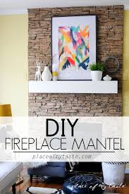 You can definitely do that with a faux fireplace mantel and even add a diy electric fireplace. Diy Fireplace Mantel